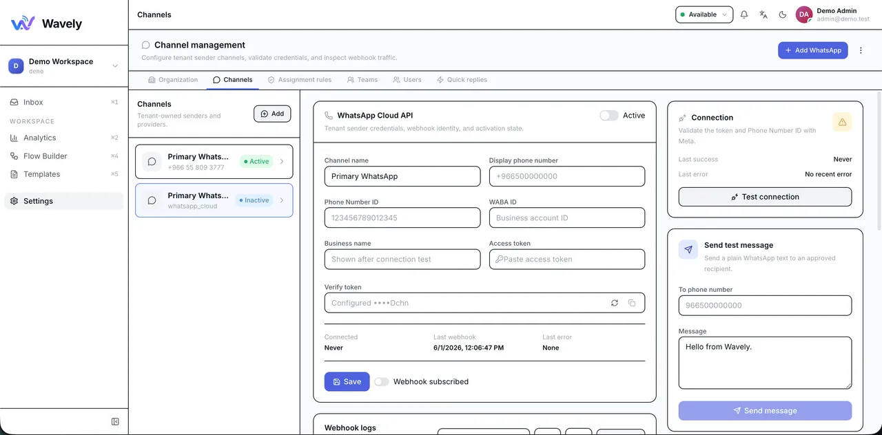 Integrations and API connectivity